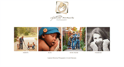 Desktop Screenshot of capturedmemories.com