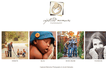 Tablet Screenshot of capturedmemories.com